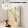 6-Tier 156 cm Tall Bookcase - White