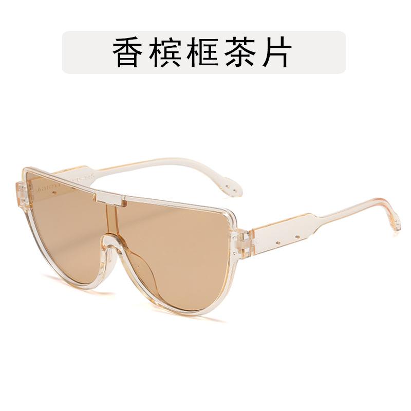 Korean Style Sunglasses for Men Fashion Trendy Anti-reflective Sun Glasses Women Outdoor Mountaineering Female Sun Glass