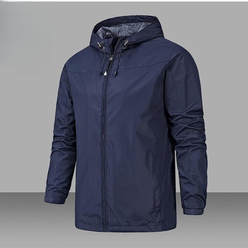 Men's Casual Jacket Outdoor Windbreaker Jacket Men's