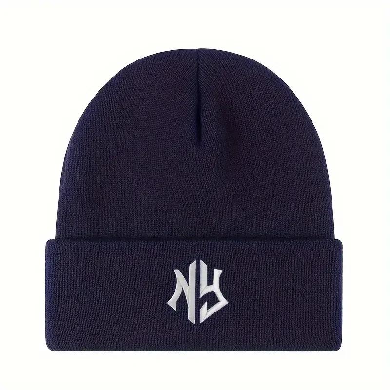 Winter Hats Unisex Beanies Knitted Caps For Men Autumn Cycling Bonnet Outdoor Ski Warm Cap Male Female Fashion New York Cold Hat