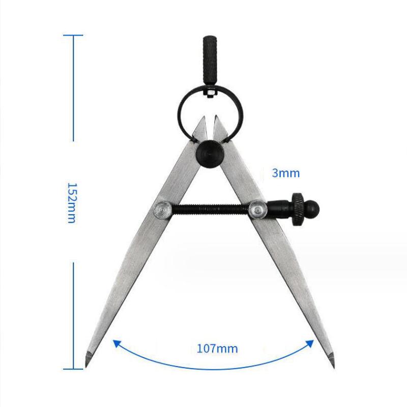Quick Adjustment of Leather Spacing Gauge, Metal Drawing Gauge, Edge Marker, Edge Press, Leather Art Marking Tool