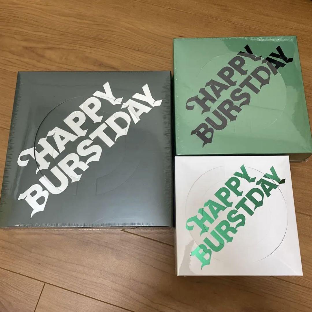 

[USED] SEVENTEEN HAPPY BURSTDAY Album 3 versions
