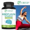 High-dose Vitamin B2 Capsules, Containing 400 Mg, 120 Capsules, Suitable for Both Men and Women.
