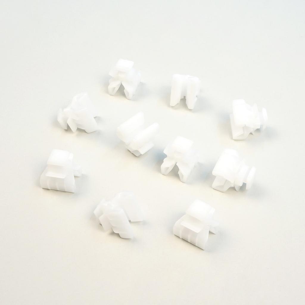 ECF5017 10 Pieces Headlight Headlamps Repair Clip 7701057429 for Renault Kangoo Master Trafic Vivaro PriMastar