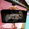 Vintage Band L-Led Z-Zeppelin Beach Towel Colorful Bath Towels for Girl Microfiber Quick Dry Custom Sand Free Beach Yoga Spa