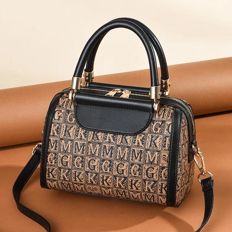 

Высококачественная женская сумка-подушка, модная брендовая дизайнерская женская сумка через плечо, классическая сумка через плечо в стиле ретро, сумка-тоут Boston