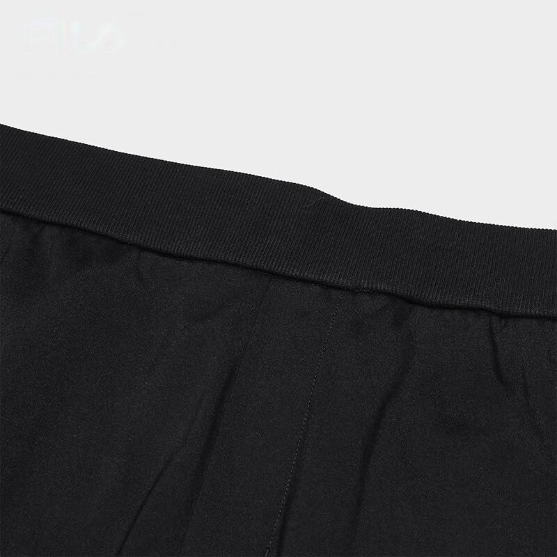 Fila Heritage Fashion Simple Basic Straight Casual Pants Men Bottoms Black F11M438602F-BK