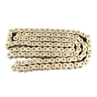 Motorcycle Oil Seal Chain 520HO?116L Carbon Steel Thickened Golden Driver Chain for Motorbike