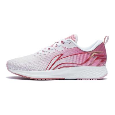 Li Ning Red Rabbit Stoff Rutschfest Atmungsaktiv Low-Top Laufschuhe Damen Sneaker Weiß ARMR022-7