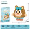 Lele Brothers W2603 Animal Egg Doll Micro Building Blocks for Children's Day Gift