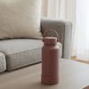 Solid Color Thermos Cup 1000ML Coffee Cups Cute Thermos Bottle  Gift