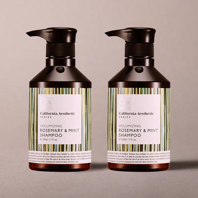 Volumizing Rosemary & Mint Shampoo 500ml X 2
