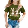 Kleinkind Mädchen Jungen T-Shirts Kinder Top Jungen und Mädchen Bedrucktes Kurzarm T-Shirt