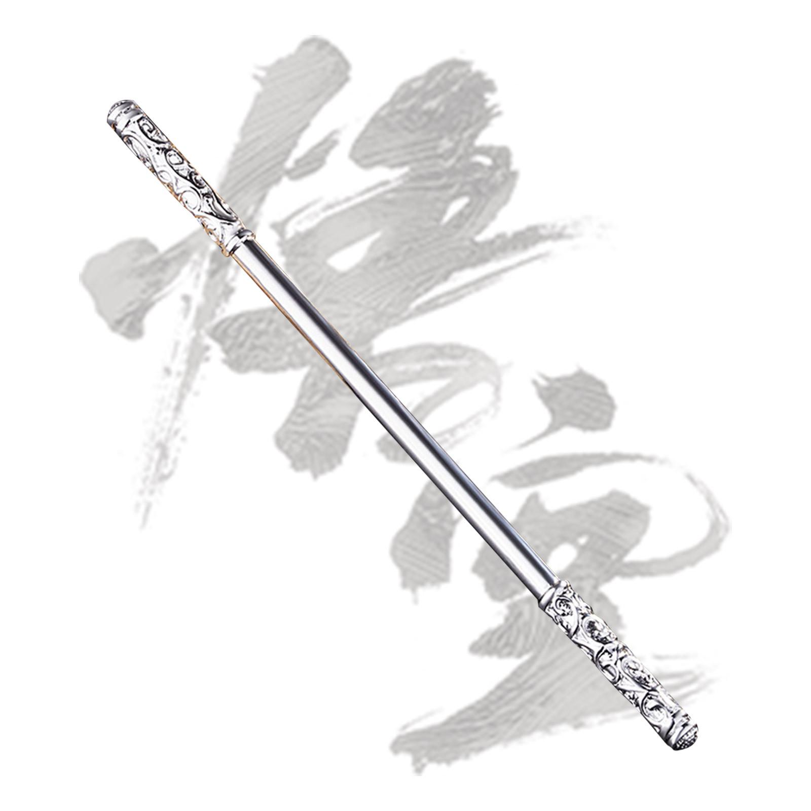 

Статуя Посоха Царя Обезьян Цзингу Золотой Посох Металлические Поделки Коллекционный Орнамент Для Офисного Стола Книжной Полки Домашнего Декора One Size серебряный