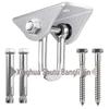 304 Stainless Steel Hammock Hook & Yoga Chair Swivel Plate - Outdoor Swing Accessory
