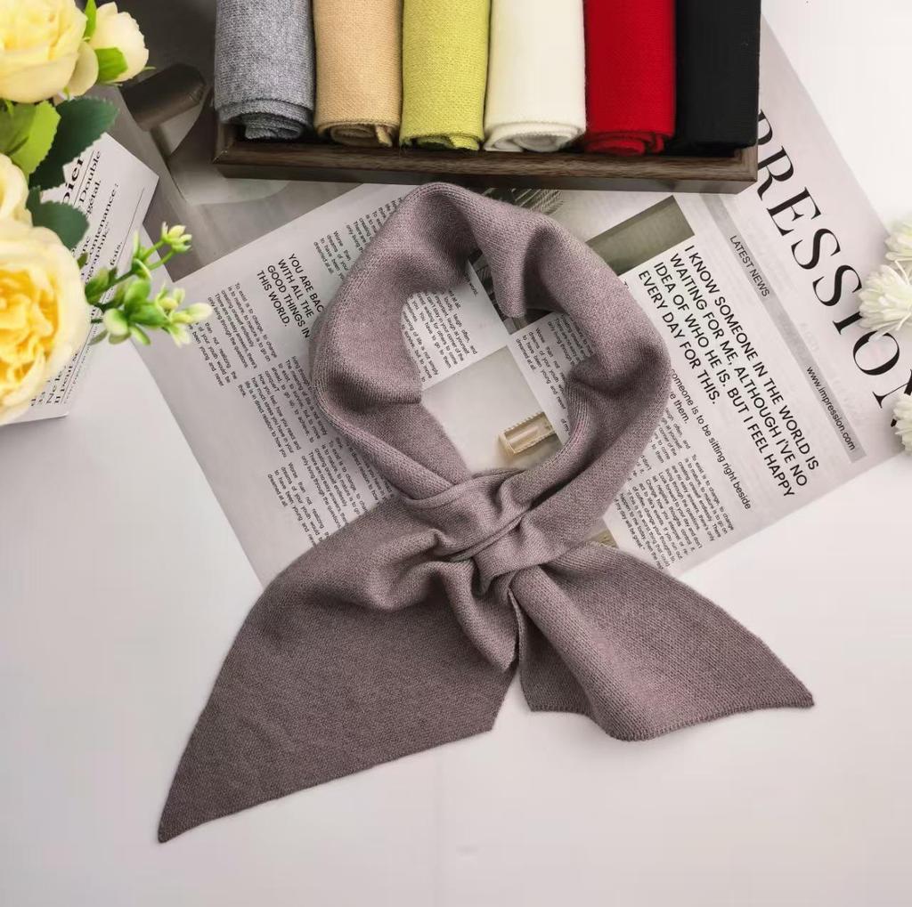 Hochwertiger Damen-Winterstrickschal: Pullover-Kragenwärmer im koreanischen Stil