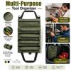 Heavy Duty Roll Up Tool Organizer Oxford Fabric Waterproof Multi Storage Bag Portable Pouch for Mechanics Household Repair