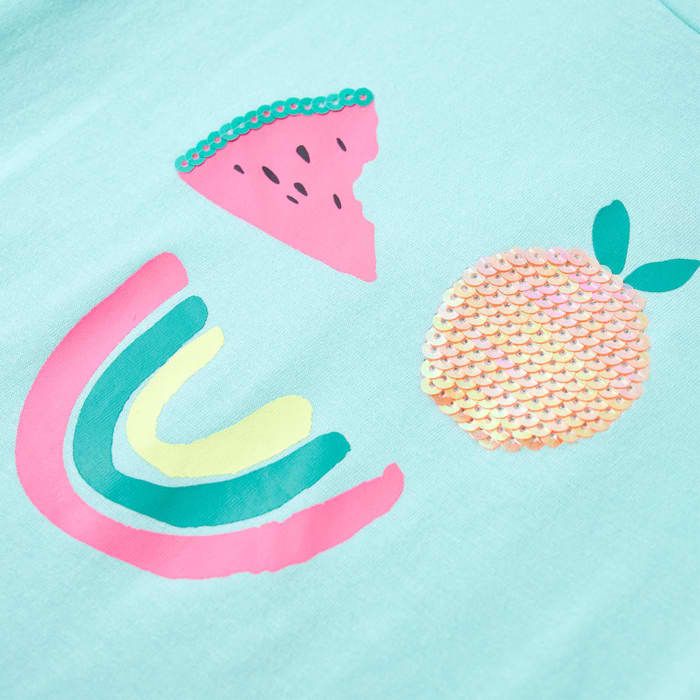 T-shirt pour enfants menthe clair 92/104/116/128/140
