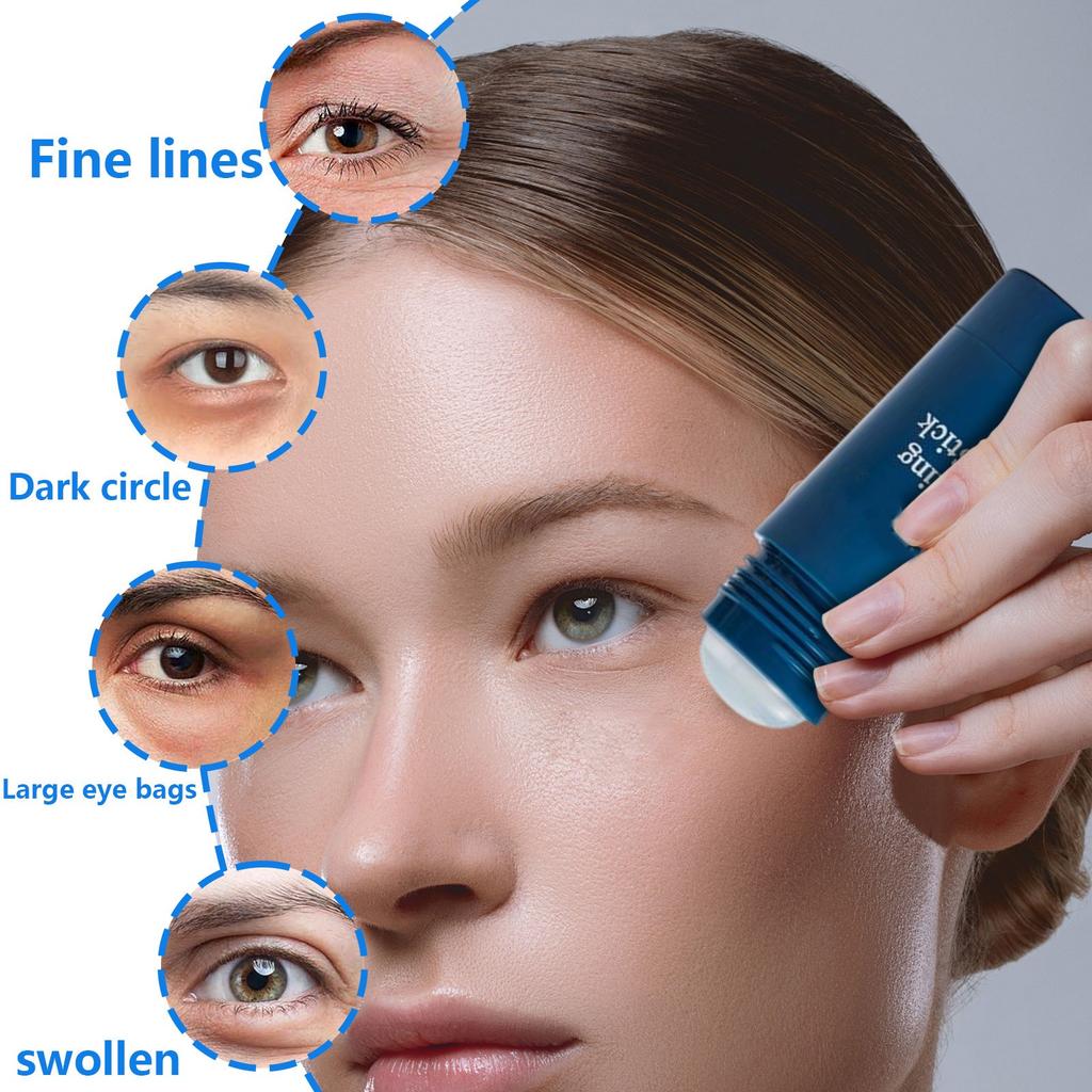 Augenpflege-Stab, abgestimmt auf Augencreme, kühlt und beruhigt die Haut um die Augen 10 ml