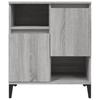 Vidaxl Chest of Drawers, Sonoma Oak Grey, 60X35X70 Cm, Wood-Based Material