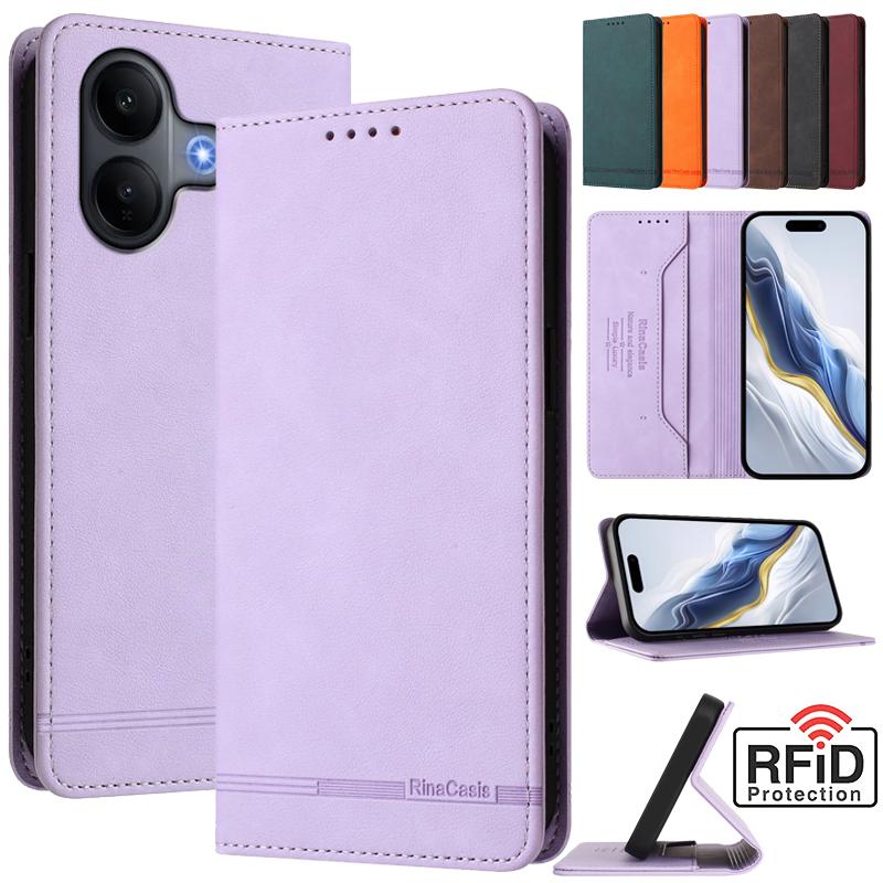 Leder Retro Diebstahlsichere Brieftasche Flip Case Für VIVO V60 V50 V40 V30 Lite Pro SE V50E V30E 5G 4G Hülle Handyhülle Magnetverschluss