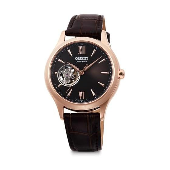 [ORIENT] ORIENT Автоматические часы Механические Автоматические Гарантия от отечественного производителя Открытое сердце RN-AG0727Y Женские Коричневые
