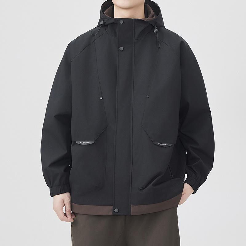 2025 Fall/Winter New Windproof Jacket Men's Regular Fashion Trend Men's Warmth