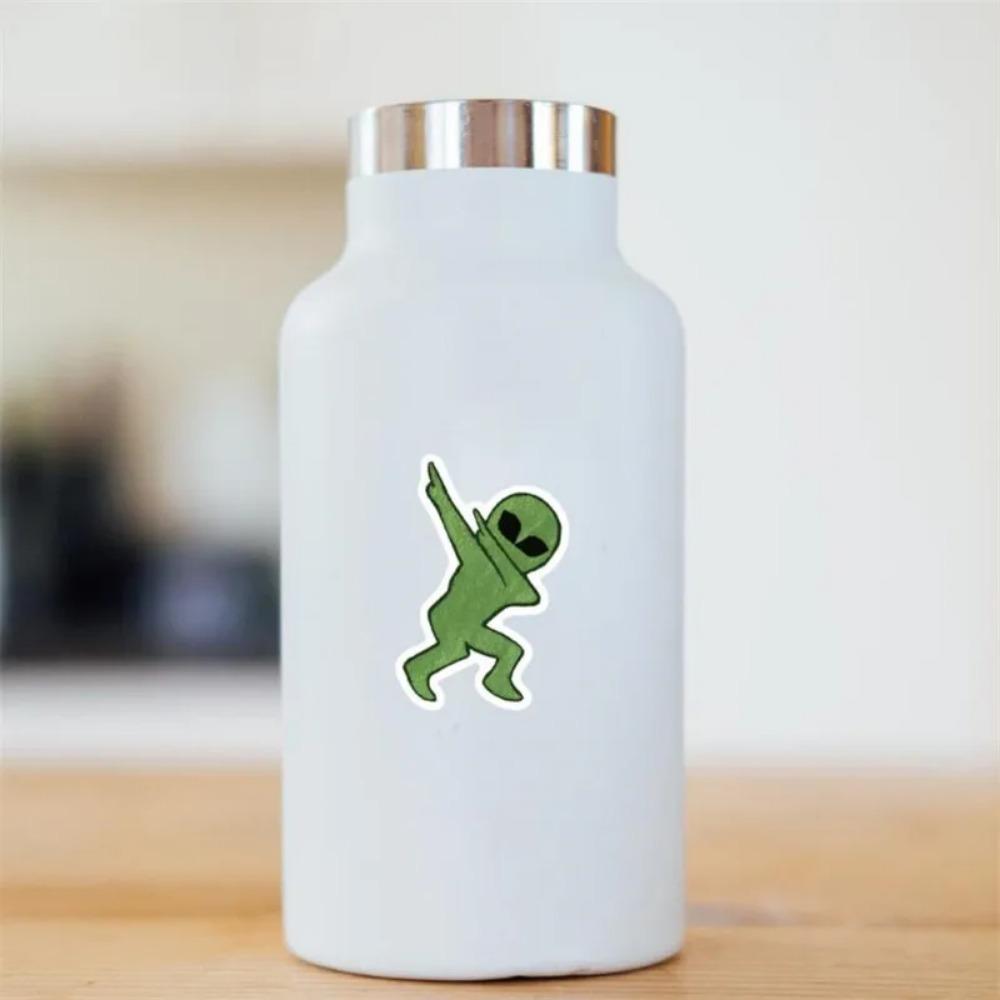 50PCS New Alien Cartoon Graffiti Boy Toy Luggage Laptop Helmet Waterproof Without Leaving Glue Stickers