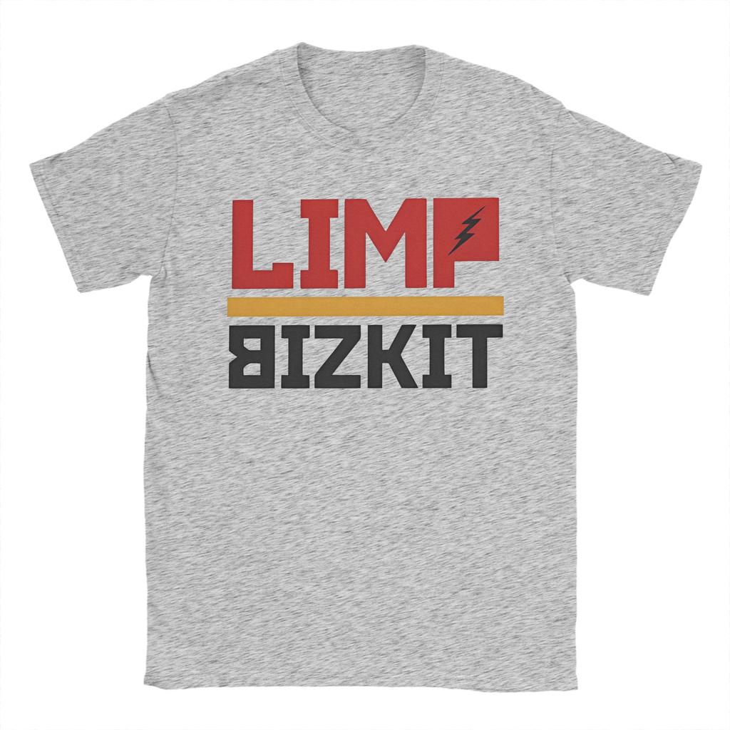 Limp Bizkit T-Shirt Unisex Unisex Punk Musik Lustig Reines Baumwoll-T-Shirt Rundhals Kurzarm T-Shirt Sommer Oberteile