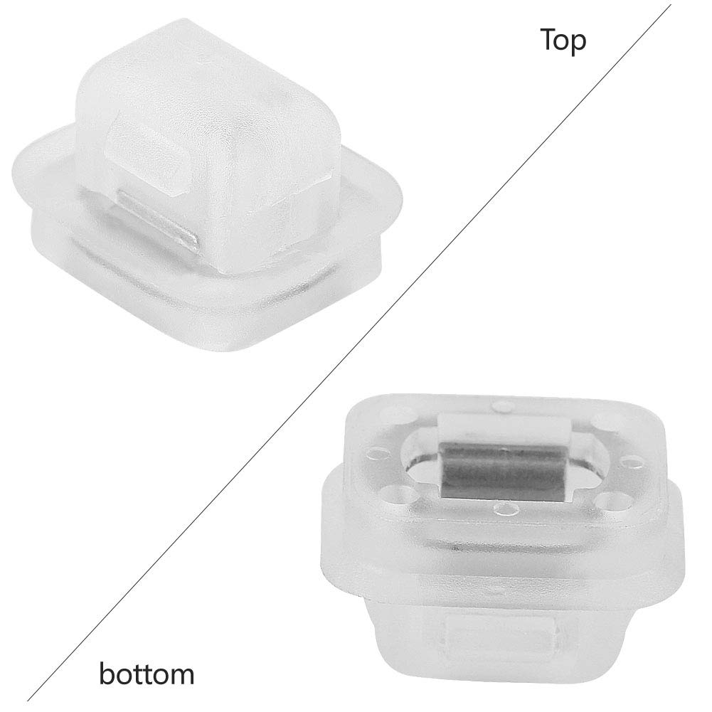 KIMISS 10pcs Plastic Car Door Trim Grommet, Door Insert Trim Strip Grommet Clip Card Inlay E46 E90 E91
