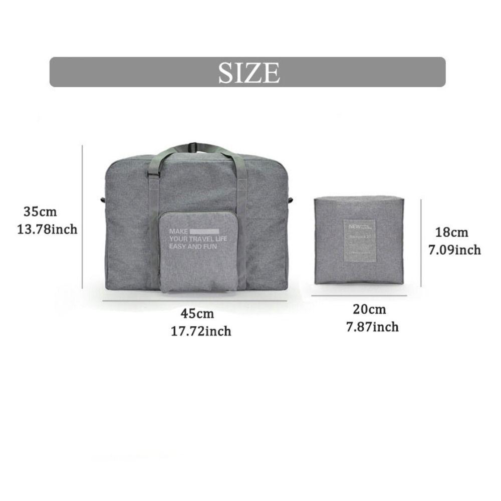 Foldable Travel Duffel Bag Large Capacity Travel Luggage Bag Clothing Organizing Bag  Travel