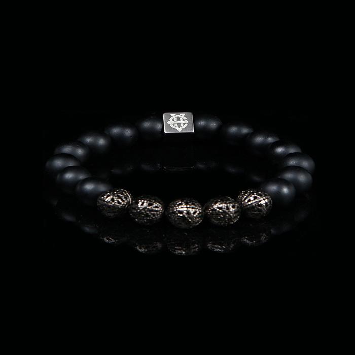 Eightvolume Ev Metalball Bead Bracelet(Blacknickel)