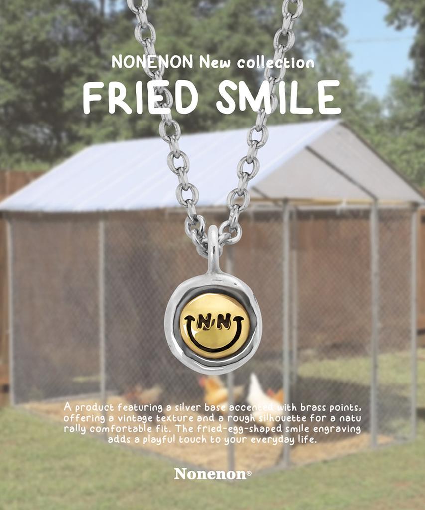 Nonenon Fried Smile Nec Silver925_L
