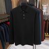 Men's 100% Wool Polo Collar Sweater