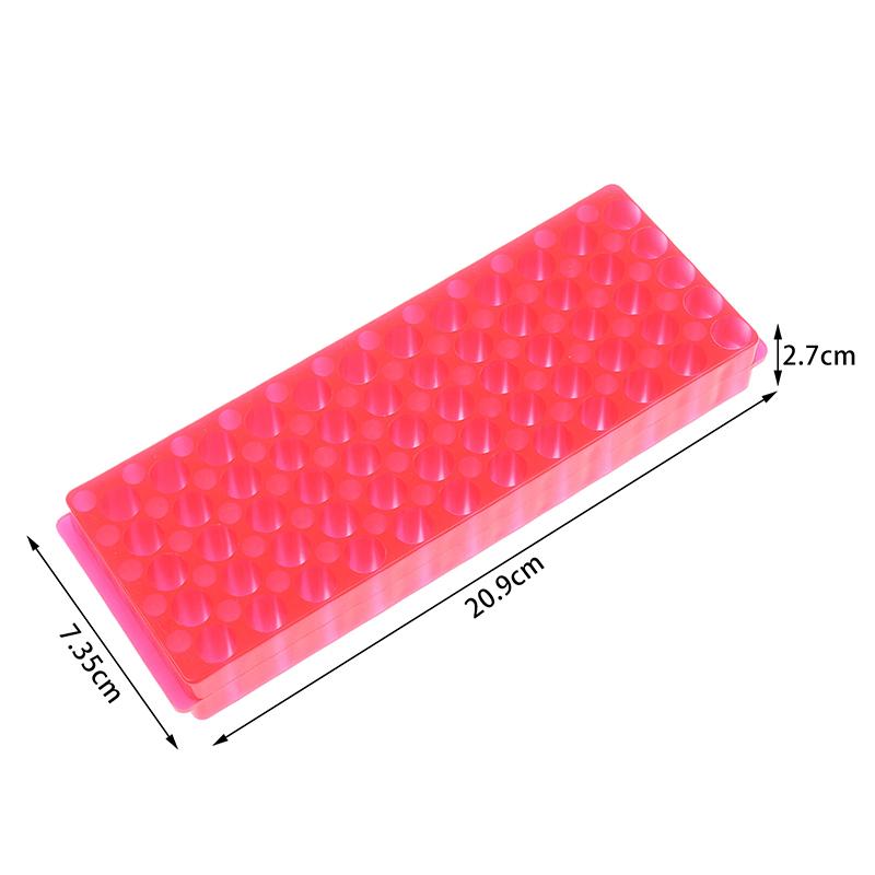 60 Holes Centrifuge Test Tube Rack 2 Side Test Tubes Holder Bracket 0.5Ml/1.5Ml Centrifuge Vial Tube Support Laboratory Supplies