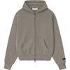 Fear of God Essentials SS25 Classic Fleece Zip-Up Hoodie 'Homestead Heather' Men's 192SP254783F