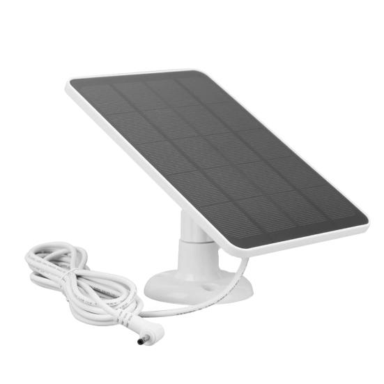 Solar Panel Video Doorbell Power Supply 5V/800mA Output IP65 Waterproof Easy To Install Single Crystal Silicon Solar Panel