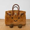 Jllycat Cute Fluffy Platinum Doll Crossbody Elf Handbag
