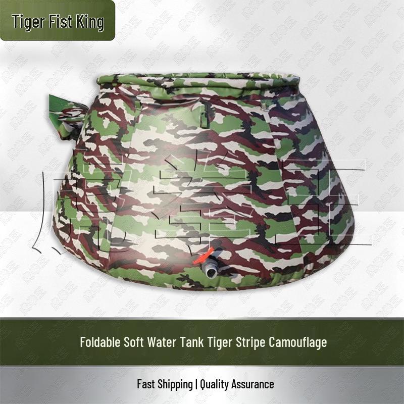 Foldable Camouflage Soft Water Tank