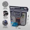 Transparent Portable Mesh Shower & Makeup Organizer Bag
