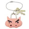 [Tees Factory] Crayon Shin-chan [Key Chain] Mascot Padlock Key Chain/Buriburi