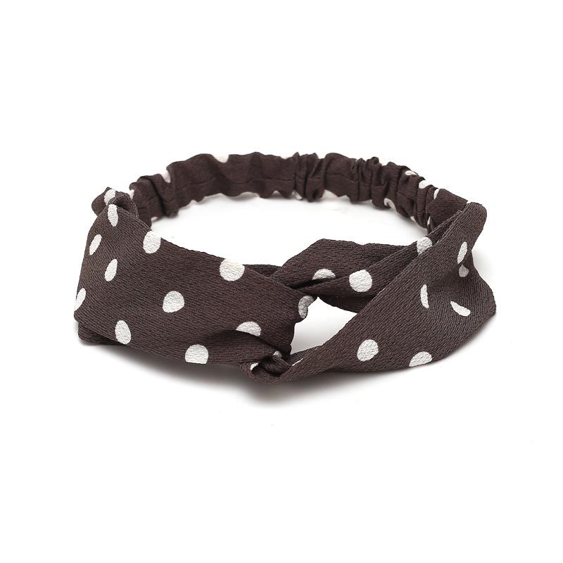 Fashion Bohemian Headband Print Hairbands For Women Girls Vintage Cross Knot Turban Bandanas Headwear Hair Accessories