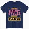 Oversize Fashion Trendy Hip Hop Streetwear Tshirt Harry Styles Together Tour 2026 London Tshirt Unisex Summer Cotton Clothing