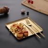 Stainless Steel Shallow Baking Pastry Tray Fruit Sancks Food Storage Plates Non-Stick Dishes Cake Pan Cookware For Kitchen