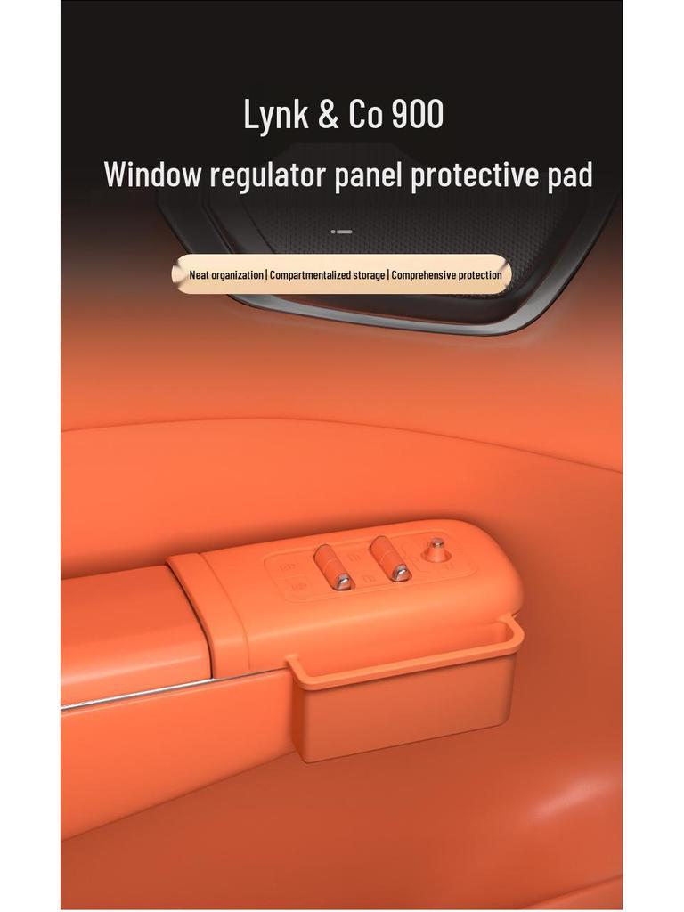 Lynk & Co 900 Door Window Lift Panel Protection Pad - Button Sticker