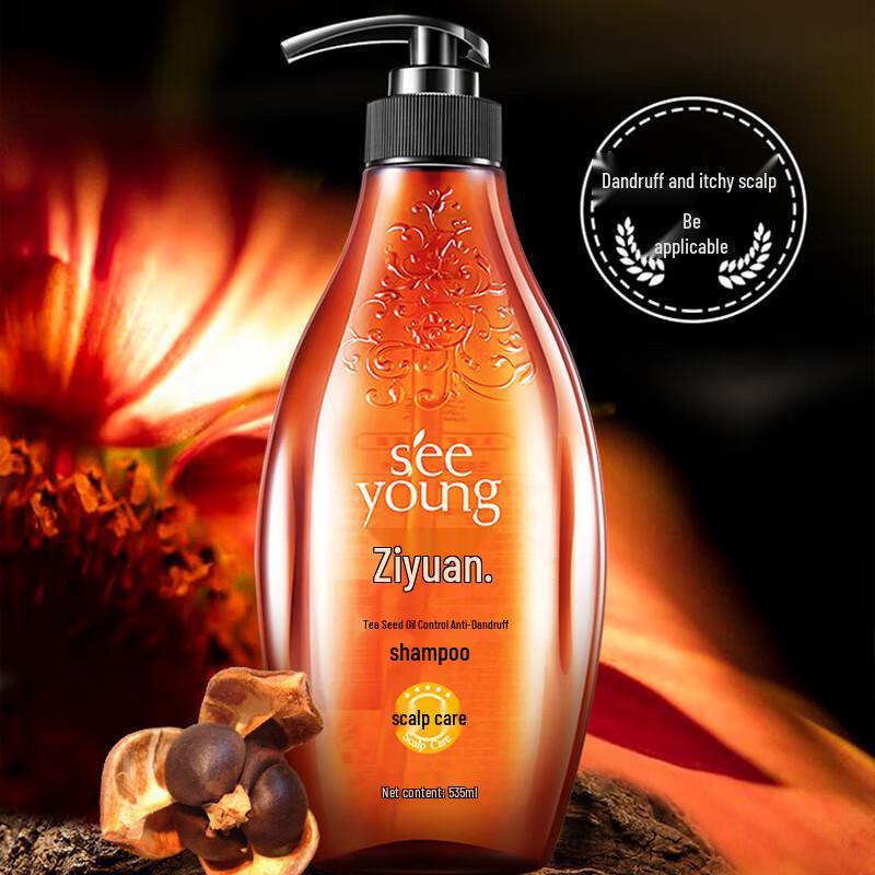 Zi Yuan Tea Seed Oil Control Anti-Dandruff Shampoo