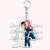 Cute Alien Stage Roommates Chibis Keychains for Womens Accessories Bag Luka Ivan Till Mizi Hyuna Sua Keyrings Jewelry Fans Gifts