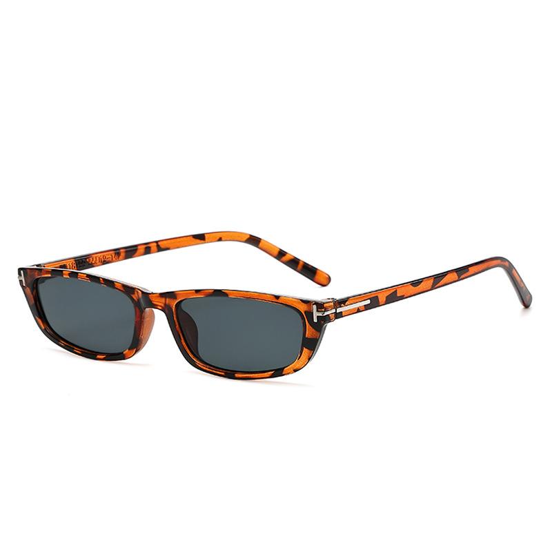 Small Frame Sunglasses for Women Retro Rectangle Sunglasses Polarized Fashion Shades Eyewear Summer Outdoor UV400 Sun Glass