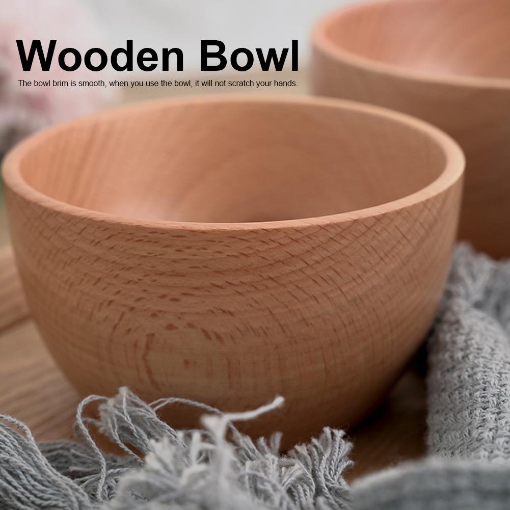 Runde Reissuppe Salat Speiseschüssel Utensilien Lebensmittelbehälter Geschirr KüchenzubehörGroß 14 x 6cm