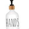 Liquid Bottle Soap Dispenser Manual Refillable Shampoo Lotion for